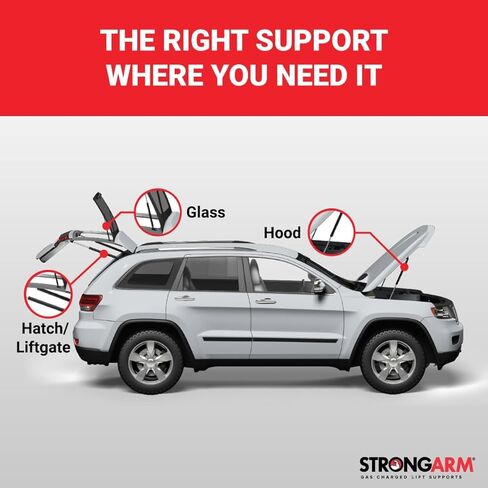 Qty (2) StrongArm 6756 RX350 RX450h 2010-15 Liftgate Supports W Power Gate in Saudi Arabia