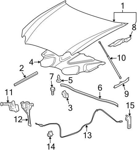 2 قطعة 21.14 بوصة غطاء محرك السيارة الأمامي بديل دعم الرفع لـ Buick Allure Lacrosse 2005 2006 2007 2008 2009 05 06 07 08 09 SG230122 PN # 10336391 دعامات الغاز صدمات الربيع دعامة قضيب المثبط in Kuwait