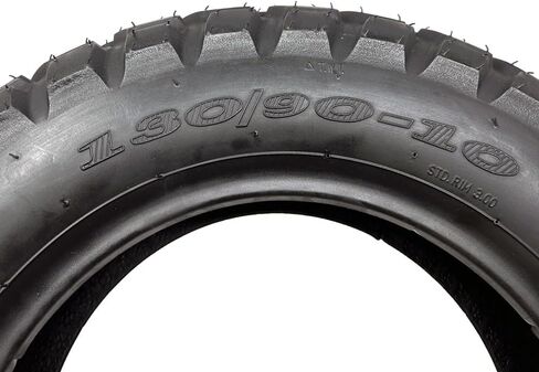 MMG Set of 2 Tires 130/90-10 (P126) Tubeless Front/Rear Motorcycle Scooter Moped in Saudi Arabia