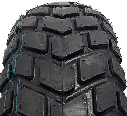 MMG Set of 2 Tires 130/90-10 (P126) Tubeless Front/Rear Motorcycle Scooter Moped in Saudi Arabia