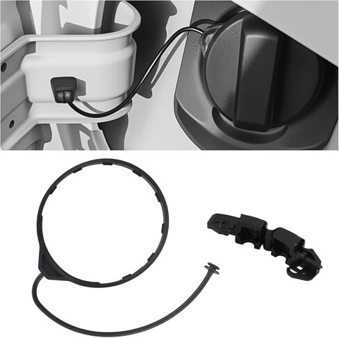 Gas Cap Tether Replacement OEM#17670TR0A01,17670TR0A11,Fuel Cap Tether Compatible with Honda Civic Accord Acura TSX MDX,Anti-Lost Gas Caps Replacement Tethers with Fixing Clip in Kuwait