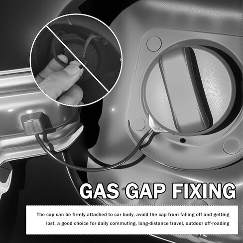 Gas Cap Tether Replacement OEM#17670TR0A01,17670TR0A11,Fuel Cap Tether Compatible with Honda Civic Accord Acura TSX MDX,Anti-Lost Gas Caps Replacement Tethers with Fixing Clip in Kuwait