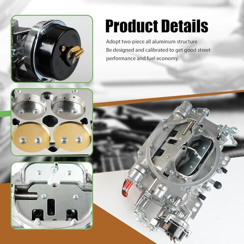 1906 Carburetor Replacement for AVS2 650 CFM Square Bore 4 Barrel with Electric Choke in Saudi Arabia