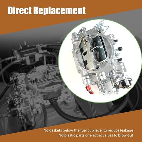 1906 Carburetor Replacement for AVS2 650 CFM Square Bore 4 Barrel with Electric Choke in Saudi Arabia