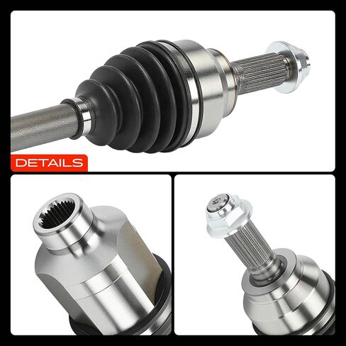 A-Premium CV Axle Shaft Assembly - Compatible with Mazda 3 2012 2013 2.0L, 6 Speed Manual Transmission - Front Right Passenger Side in Saudi Arabia