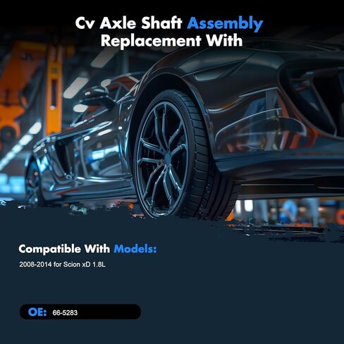 الجبهة اليسرى السيرة الذاتية عمود المحور الجمعية متوافق مع 2008 2009 2010 2011 2012 2013 2014 ل Scion xD 1.8L CV المحور OE 66-5283 in Kuwait