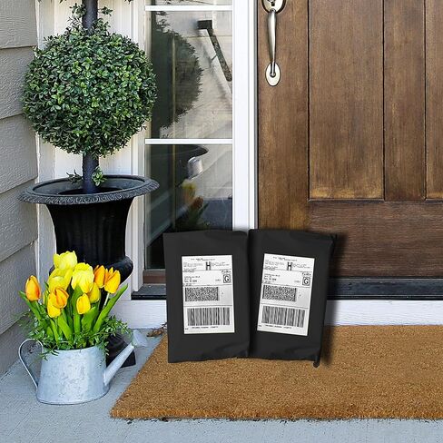 رسائل بريد بولي ملونة، أسود، 7.5 بوصة × 10.5 بوصة، حزمة من 500، أكياس بريد بولي، أكياس بولي للتغليف، أكياس شحن ذاتية الغلق، بريد بولي، أكياس بريد الملابس in Kuwait