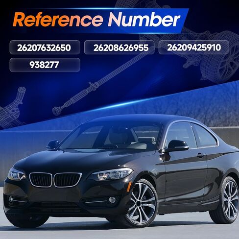 938-277 Front Drive Shaft Prop Shaft Driveshaft Assembly Fit for BMW 228i 230i 320i 328i 330i 335i 340i 428i 430i 440i M235i M240i -xDrive/GT xDrive - AWD, Replace# 26209425910, 26208626955 in Kuwait
