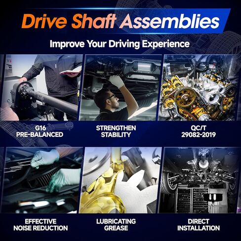 938-277 Front Drive Shaft Prop Shaft Driveshaft Assembly Fit for BMW 228i 230i 320i 328i 330i 335i 340i 428i 430i 440i M235i M240i -xDrive/GT xDrive - AWD, Replace# 26209425910, 26208626955 in Kuwait