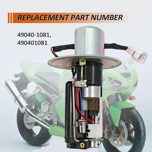 49040-1081 مجموعة غاز مضخة الوقود متوافقة مع كاواساكي نينجا ZX6R ZX 636 ZX636 2003-2004، 490401081 in Kuwait