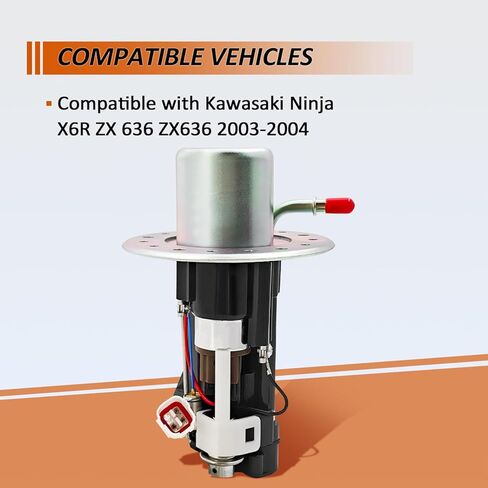 49040-1081 مجموعة غاز مضخة الوقود متوافقة مع كاواساكي نينجا ZX6R ZX 636 ZX636 2003-2004، 490401081 in Kuwait