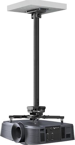 جبل عليه! حامل سقف لجهاز العرض PRO، حامل جهاز عرض السقف عالي التحمل من الدرجة التجارية، سعة وزن 77 رطلاً in Kuwait