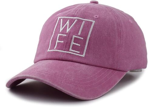 هدايا السيد والسيدة، هدايا بعل للرجال، قبعة زوجة للنساء، قطعتين من قبعات شهر العسل، قبعة بيسبول متزوجة للتو للزوج والزوجة والعروس والعريس in Kuwait