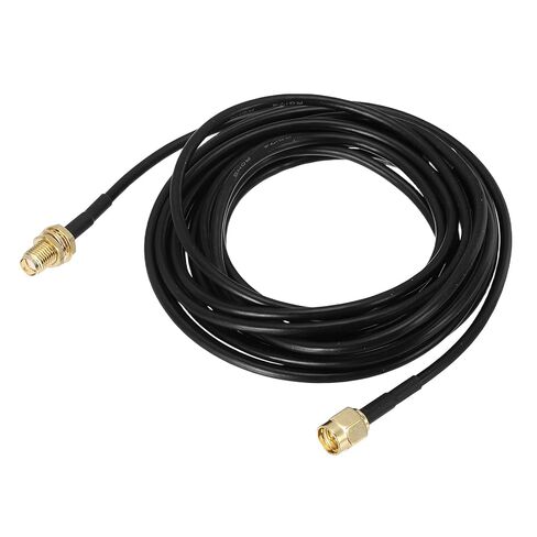 uxcell SMA Extension Cable SMA Male to SMA Female Antenna RF Coax Cable RG174 for Radio, Antenna, Wireless LAN Devices 33 ft in Saudi Arabia