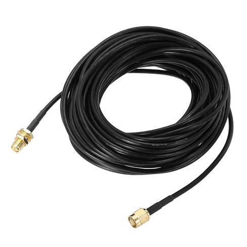 uxcell SMA Extension Cable SMA Male to SMA Female Antenna RF Coax Cable RG174 for Radio, Antenna, Wireless LAN Devices 33 ft in Saudi Arabia