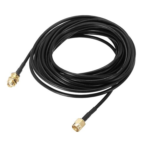 uxcell SMA Extension Cable SMA Male to SMA Female Antenna RF Coax Cable RG174 for Radio, Antenna, Wireless LAN Devices 33 ft in Saudi Arabia