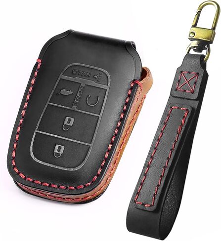 SENSHINE Key Fob Cover for Toyota Tundra Accessories 2026 2022-2025 Sequoia 2023-2026 Camry 2025 2026 Grand Highlander/Tacoma 2024-2026 Crown 2023+ Key Fob Case Shell Protect Key Cover (Blue Stitch) in Kuwait