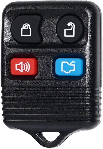 Key Fob Shell Case Replacement for Ford Mustang Focus Taurus Escape Explorer Expedition Edge Lincoln Town Car Mercury 1999-2014 Remote Control Replacement CWTWB1U311 Pad Cover (Set of 2) in Kuwait