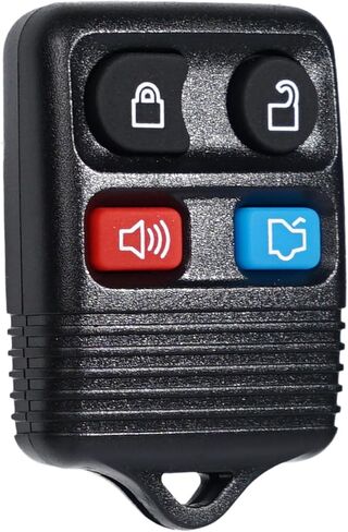Key Fob Shell Case Replacement for Ford Mustang Focus Taurus Escape Explorer Expedition Edge Lincoln Town Car Mercury 1999-2014 Remote Control Replacement CWTWB1U311 Pad Cover (Set of 2) in Kuwait