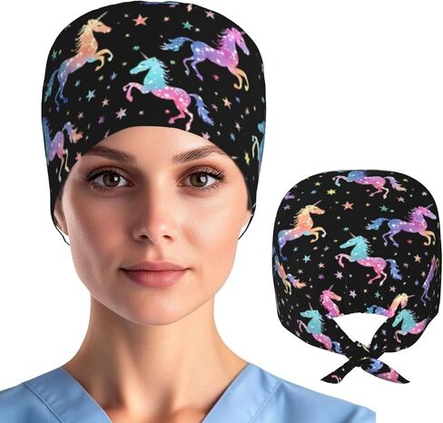 Working Cap Hat with Sweatband Comfortable and Breathable Adjustable Headgear for Men Women Scrub Cap in Saudi Arabia