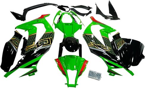 ZXMOTO Green Painted Bodywork Fairing Fits For Kawasaki Ninja ZX10R 2011-2015 2014 2013 2012 in Kuwait