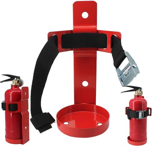 Fire Extinguisher Mount,Stainless Steel,Wall Hanging Bracket,Fire Extinguisher Holder for Home, Car, RV, Truck, for 5-Pound Fire Extinguisher in Saudi Arabia