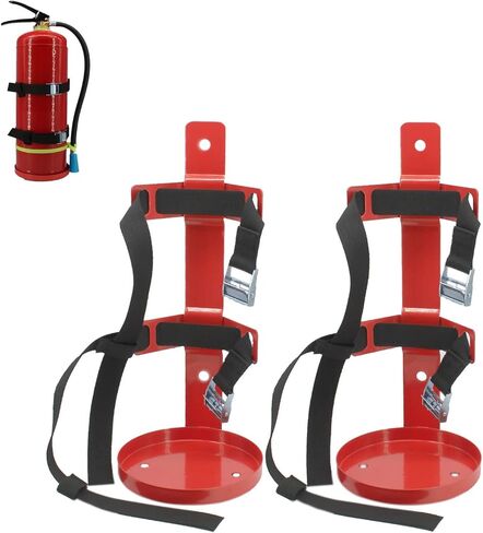 Fire Extinguisher Mount,Stainless Steel,Wall Hanging Bracket,Fire Extinguisher Holder for Home, Car, RV, Truck, for 5-Pound Fire Extinguisher in Saudi Arabia