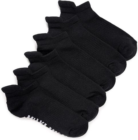 MUK LUKS Women's 6 Pair Pack Low Cut Ankle Compression Socks in Saudi Arabia