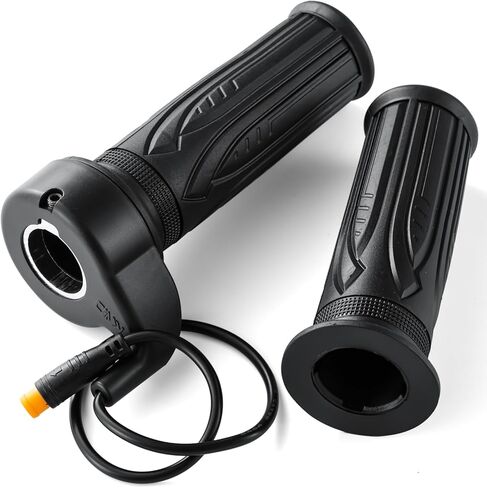 20X Full Twist Throttle, Stable E-Bike Throttle Grip Replacement for 12V-72V Twist Throttle Electric Bike for Mountain Bike Scooter 22.2mm with 3 Pin Waterproof Connection in Kuwait