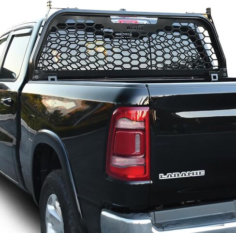 Westin 57-81025 HLR Headache Rack fits 2009-2018 Ram 1500 2019-2024 Ram 1500 Classic 2009-2018 Ram 2500 3500 (Exc 5.8 Bed) Black Steel in Saudi Arabia