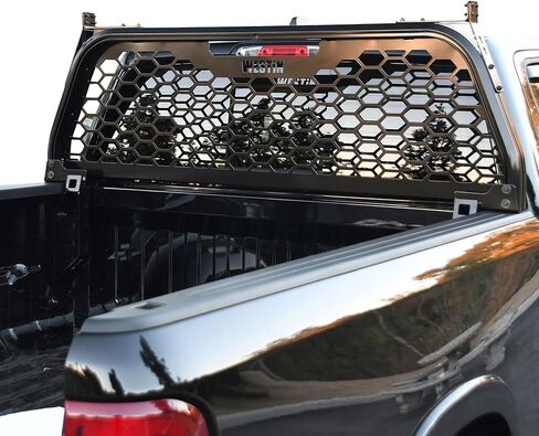Westin 57-81025 HLR Headache Rack fits 2009-2018 Ram 1500 2019-2024 Ram 1500 Classic 2009-2018 Ram 2500 3500 (Exc 5.8 Bed) Black Steel in Saudi Arabia