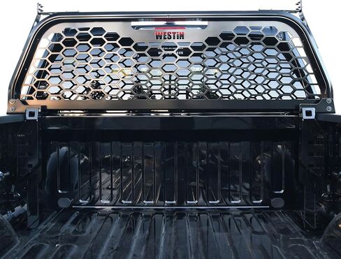 Westin 57-81025 HLR Headache Rack fits 2009-2018 Ram 1500 2019-2024 Ram 1500 Classic 2009-2018 Ram 2500 3500 (Exc 5.8 Bed) Black Steel in Saudi Arabia
