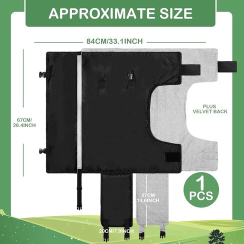 Dunzy 4 Pcs Winter Calf Blanket Calf Warm Clothes Waterproof Calf Warming Blanket Windproof Calf Jacket Livestock Calf Saver Coat for Keeping Cow Warm Thickened Belly Protection (Heavy Fleece Style) in Kuwait