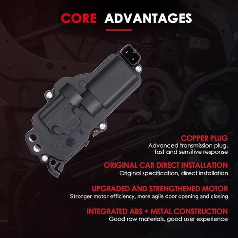 استبدال مشغل قفل الباب الجانبي للراكب الأيمن CCIYU لسيارة Ford F-150 F-250 F-250 Super Duty Lobo Mustang Ranger Taurus Sable Excursion Explorer لنكولن، من أجل Mercury 746-149، DLA144 in Kuwait