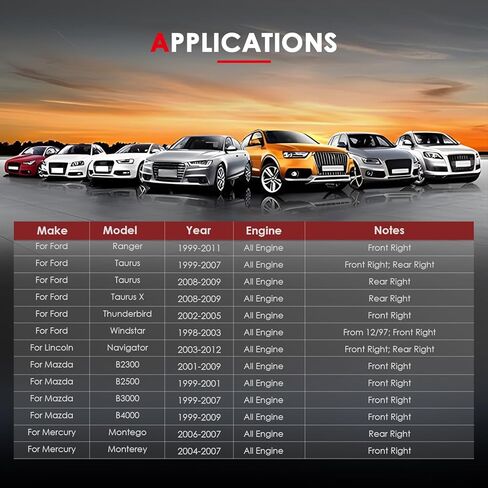 استبدال مشغل قفل الباب الجانبي للراكب الأيمن CCIYU لسيارة Ford F-150 F-250 F-250 Super Duty Lobo Mustang Ranger Taurus Sable Excursion Explorer لنكولن، من أجل Mercury 746-149، DLA144 in Kuwait