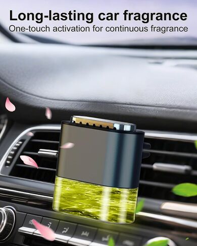 Car air freshener, Long-Lasting Fragrance with Essential Oils, Equipped with 2 Fragrance Sticks, car Vent Clip, Essential Oil Aromatherapy Diffuser Suitable for Men and Women, Cologne in Saudi Arabia
