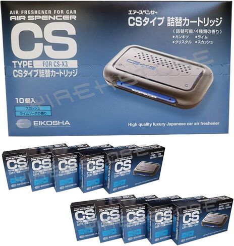 معطر هواء اير سبينسر قابل لإعادة التعبئة من Cs-x3 (10 في العلبة) in Kuwait