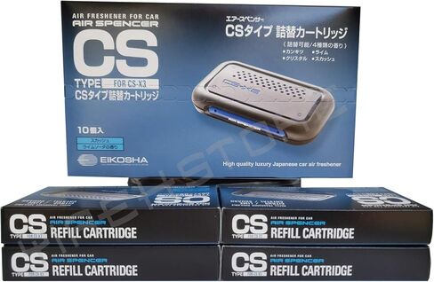 معطر هواء اير سبينسر قابل لإعادة التعبئة من Cs-x3 (10 في العلبة) in Kuwait