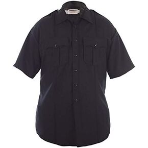 Elbeco Distinction Short Sleeve Poly/Wool Shirt - Mens, 15.5 in, Navy, 8840N-15.5 in Kuwait