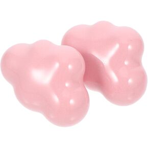 Toyvian Cloud Shape Ceramic Cabinet Knobs and Drawer Pull Handles, 2pcs Light Pink Ceramic Door Handles for ’ Room Wardrobe and Nursery Furniture Decoration in Saudi Arabia