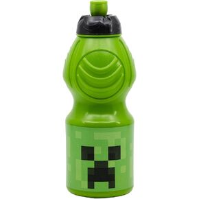 Stor Minecraft Sport Water Bottle 400ml Reusable Leak Proof in Kuwait