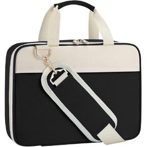 Single Shoulder Briefcase Bible Carrying Case, 2-in-1 Carry-On Bag for Travel, Laptop Computer Shoulder Bag for Study Office Travel in Saudi Arabia