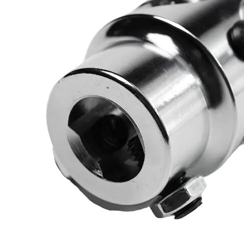 3/4 "DD x 3/4 "DD Chrome Steering Shaft Universal Joint U Joint, Total Length 83mm (3-1/4") in Kuwait