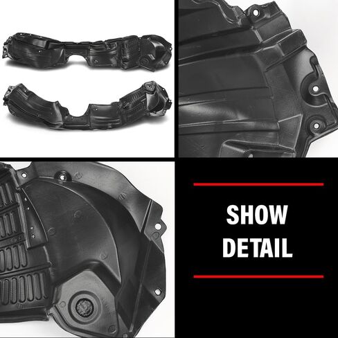 ANDPLAY Fender Liners Front Side Left and Right Fit for Toyota Highlander 2008-2010 TO1248150C, TO1249150C, 538050E040, 538060E050 in Kuwait