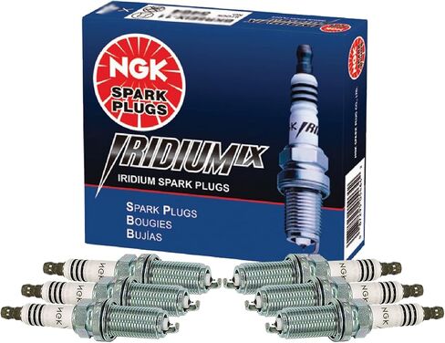 NGK Set of 6 Iridium IX Spark Plugs For Hyundai Infiniti Nissan Toyota V6 in Saudi Arabia