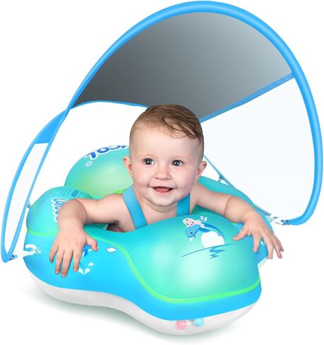 LAYCOL Baby Swim Ring Baby Swimming Ring Swimming Ring with Removable Floating Ball New Upgrade Baby Swim Ring from 3 to 36 Months in Kuwait