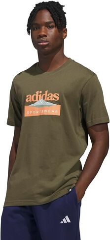 adidas Mens Sportsman Mountain Graphic T-Shirt in Saudi Arabia