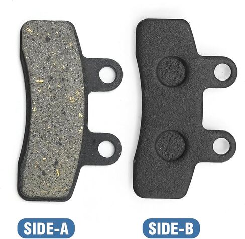 VIKKSAER 2Pcs Disc Brake Pads, Scooter Disc Brake Pad Shoe Set for 110cc 125cc Dirt Bike Pit Bike Replacement for Taotao Replacement for Apollo Disc Brake Pads Motorcycle in Saudi Arabia