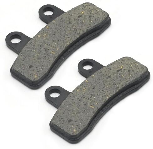VIKKSAER 2Pcs Disc Brake Pads, Scooter Disc Brake Pad Shoe Set for 110cc 125cc Dirt Bike Pit Bike Replacement for Taotao Replacement for Apollo Disc Brake Pads Motorcycle in Saudi Arabia
