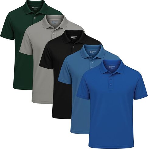 Men's 670 Short Sleeve Polo Shirt with Moisture Wicking and Odor Control. in Saudi Arabia